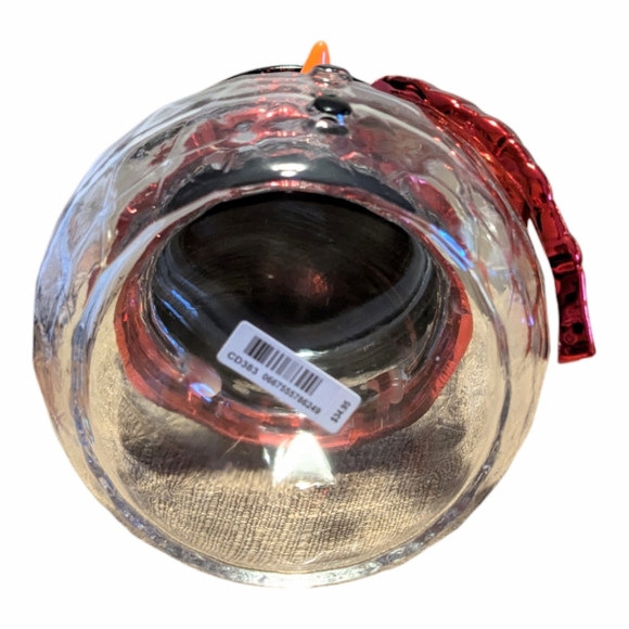 NEW Bath and Body Works Faceted Snowman Single Wick Candle Holder - Picture 5 of 6